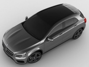 mercedes gla amg package 3D Model