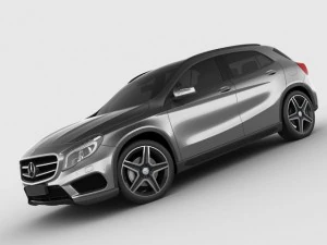 mercedes gla amg package 3D Model