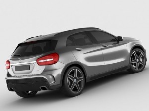 mercedes gla amg package 3D Model