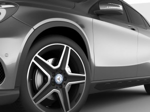 mercedes gla amg package 3D Model