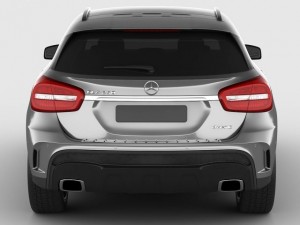 mercedes gla amg package 3D Model