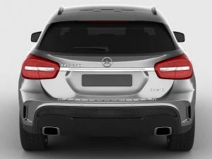 mercedes gla amg package 3D Model