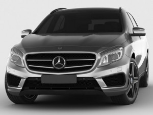 mercedes gla amg package 3D Model
