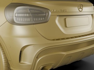 mercedes gla amg package 3D Model