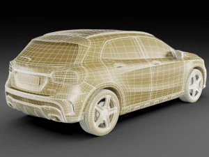 mercedes gla amg package 3D Model