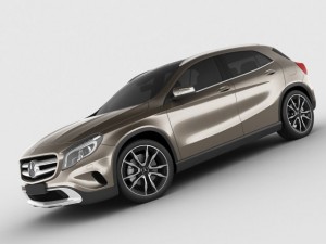 mercedes gla 3D Model
