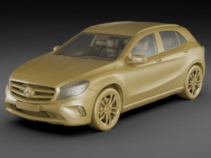 mercedes gla 3D Model
