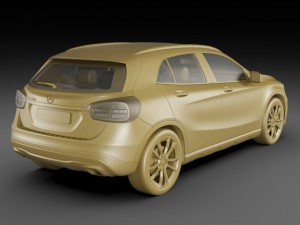 mercedes gla 3D Model