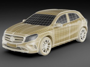 mercedes gla 3D Model