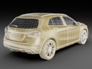 mercedes gla 3D Model