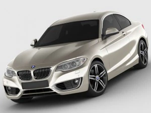 b m w 2 f22 2014 Modelo 3D