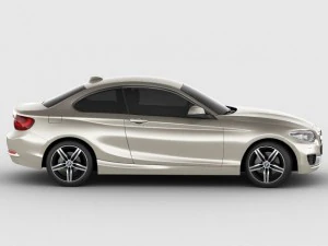 b m w 2 f22 2014 3D Model