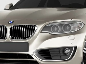 b m w 2 f22 2014 3D Model