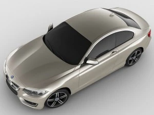 b m w 2 f22 2014 3D Model