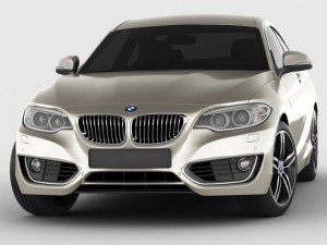 b m w 2 f22 2014 3D Model