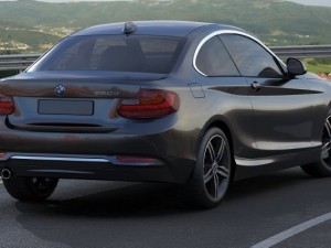 b m w 2 f22 2014 3D Model
