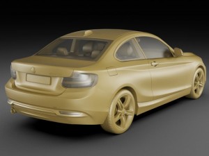 b m w 2 f22 2014 3D Model