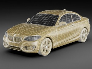b m w 2 f22 2014 3D Model