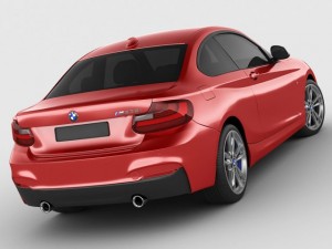 b m w m235i f22 3D Model