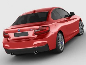 b m w m235i f22 3D Model