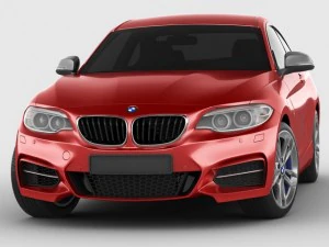 b m w m235i f22 3D Model