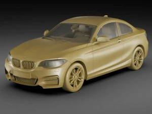 b m w m235i f22 3D Model