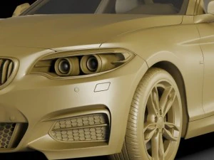 b m w m235i f22 3D Model