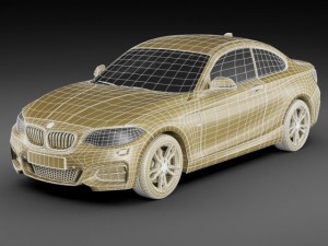 b m w m235i f22 3D Model