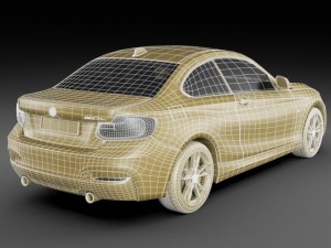 b m w m235i f22 3D Model