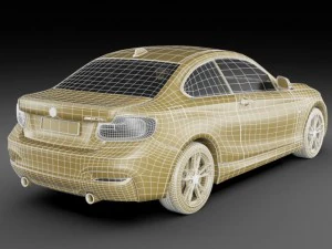 b m w m235i f22 3D Model