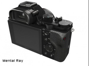 sony alpha 7r camera 3D Model