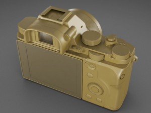 sony alpha 7r camera 3D Model