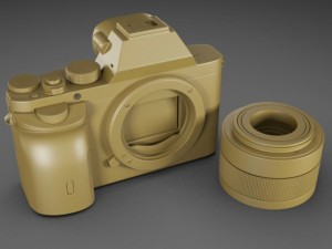 sony alpha 7r camera 3D Model