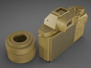 sony alpha 7r camera 3D Model