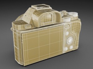 sony alpha 7r camera 3D Model