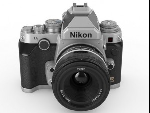 nikon df digidal camera 3D Модель