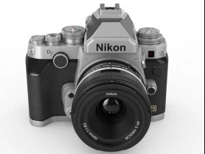 nikon df digidal camera 3D Model