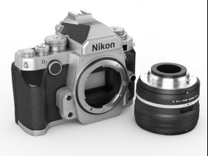 nikon df digidal camera 3D Модель