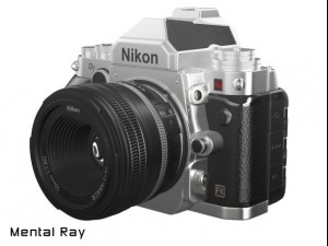 nikon df digidal camera 3D Модель