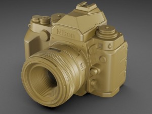 nikon df digidal camera 3D Модель