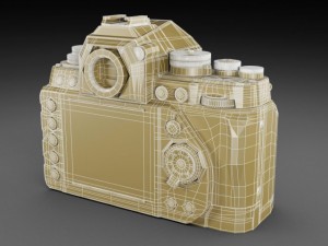 nikon df digidal camera 3D Модель
