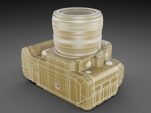 nikon df digidal camera 3D Модель
