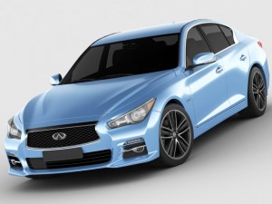 infiniti q50 3D-Modell