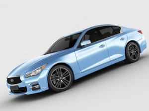 infiniti q50 3D Model
