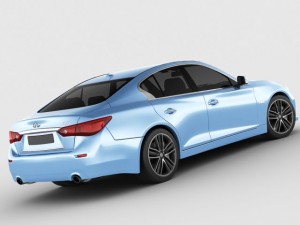 infiniti q50 Modèle 3D