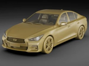 infiniti q50 3D Model