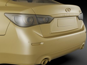 infiniti q50 Modèle 3D