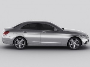 mercedes c class 2014 avantgarde Modello 3D