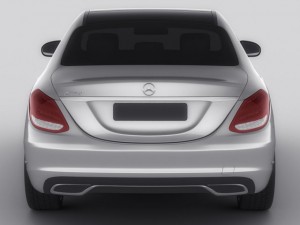 mercedes c class 2014 avantgarde Modello 3D