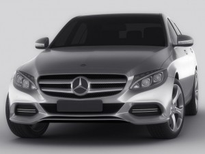 mercedes c class 2014 avantgarde Modello 3D